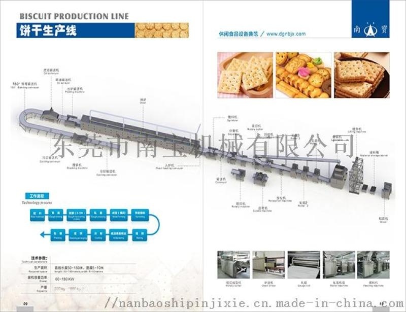 餅干生產(chǎn)線非標(biāo)定制，安全可靠餅干流水線