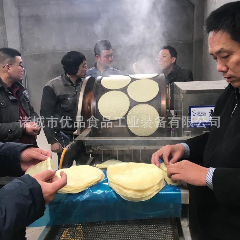 新一代烤鴨餅機、春卷皮機 蛋皮蛋餃機、圓餅機