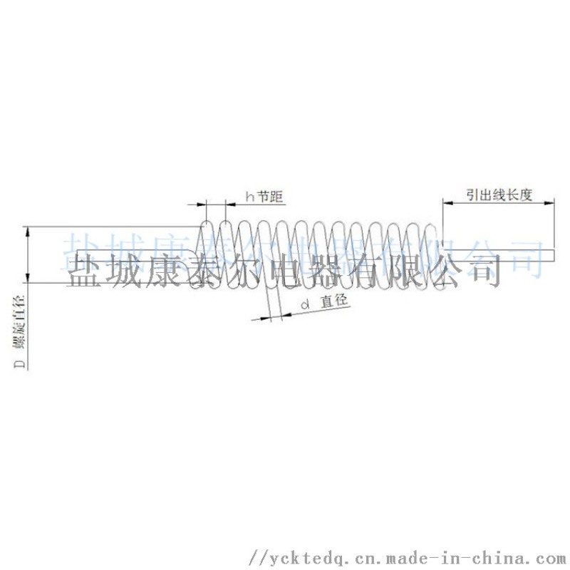 輥道爐用鐵鉻鋁0Cr27Al7Mo2電加熱絲