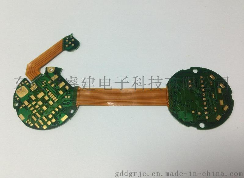 軟硬結(jié)合PCB，綠油沉金