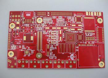 深圳PCB工廠四層紅油沉金線路板、多層阻抗板電路板