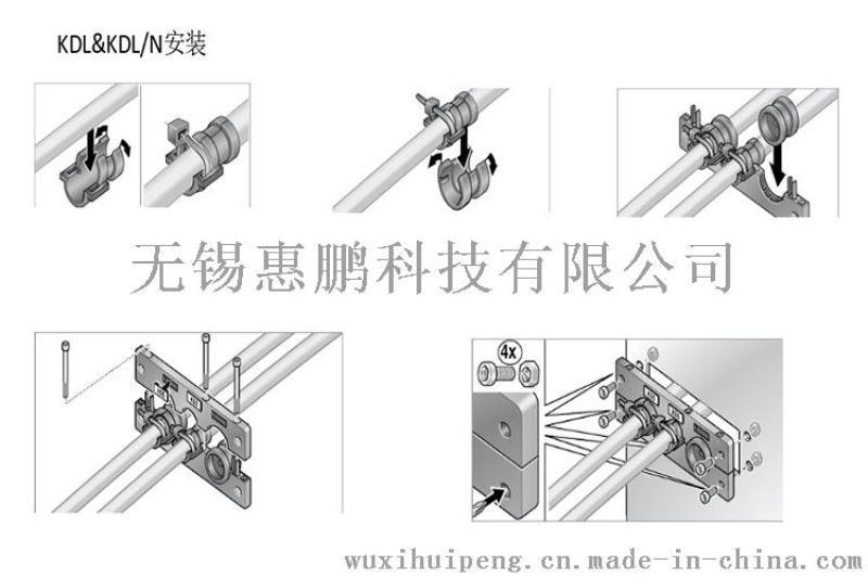 穿墻版系統(tǒng)KDL 配套附件夾緊線纜固定頭 莫爾