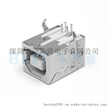 供應百斯特USB連接器USB插座USB-B-02