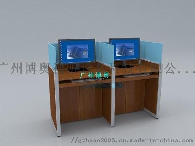 廣州博奧BRZE－4M考試  屏風自動升降電腦桌